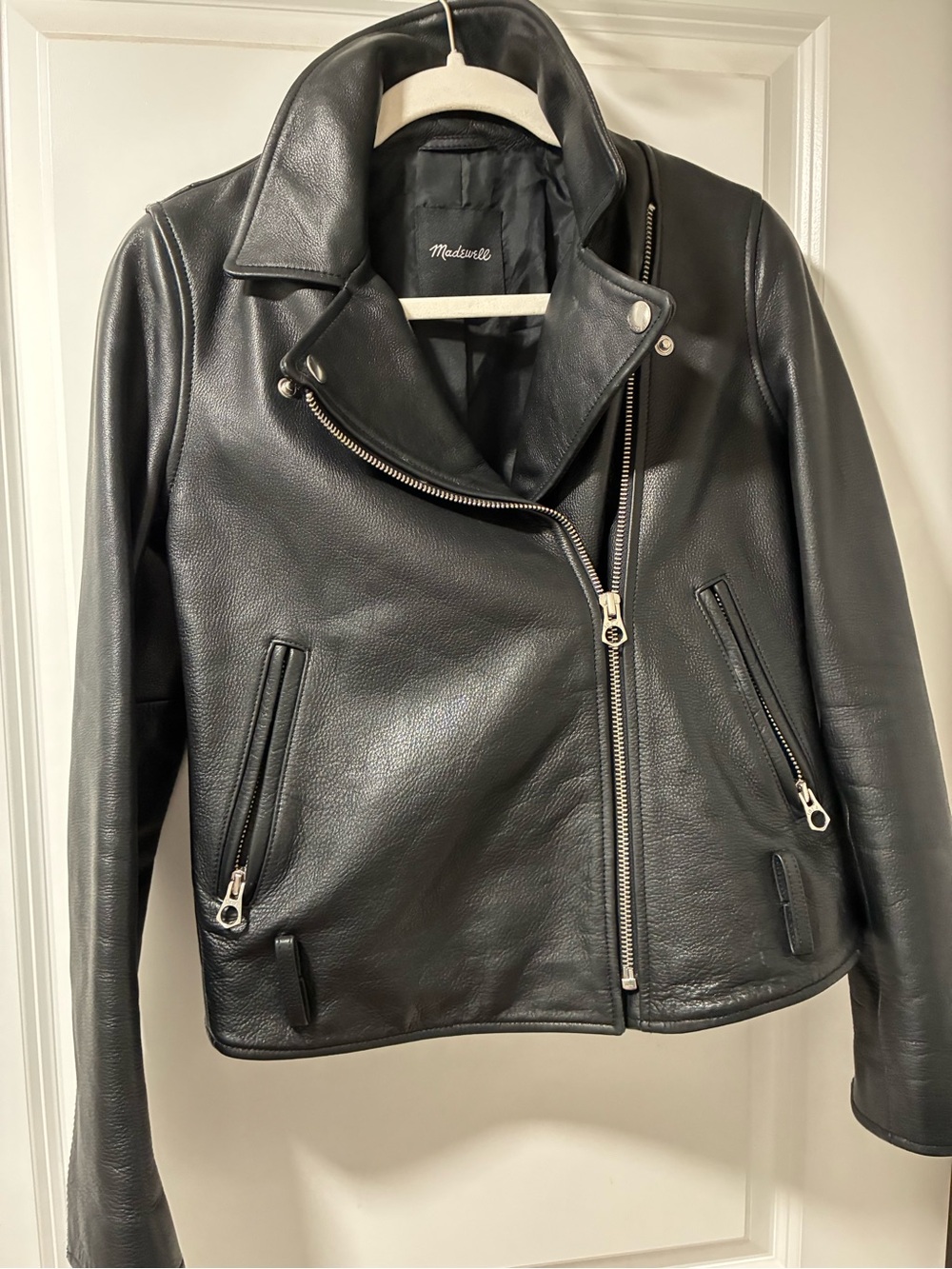 Madewell “ultimate” Black Leather Moto Jacket